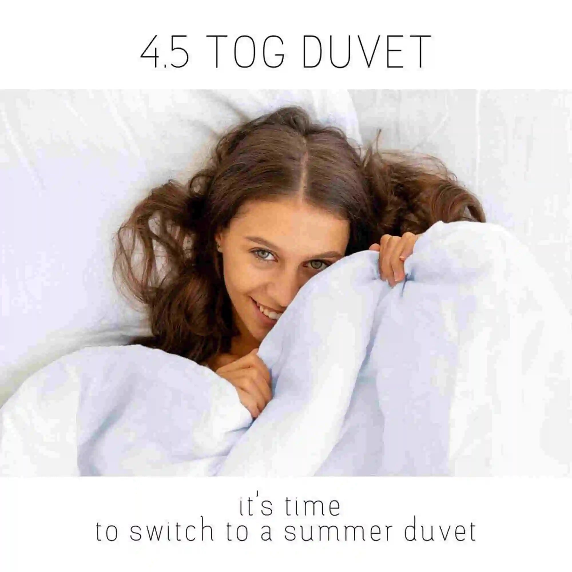 Super soft 4.5 tog duvet 
