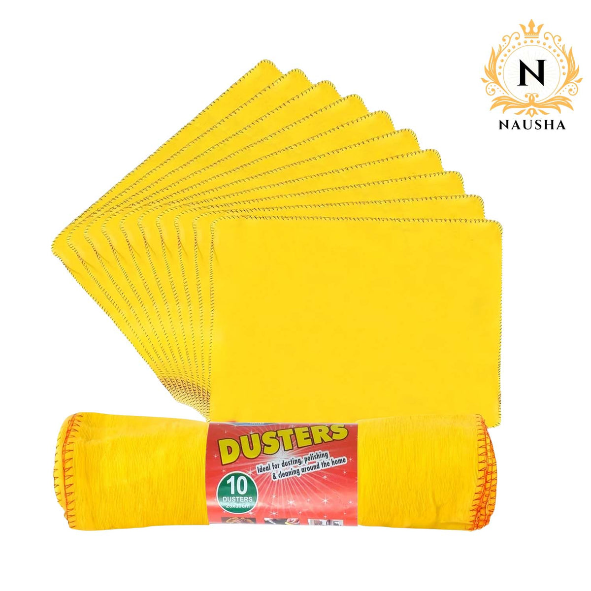Pack of 10 Yellow Duster